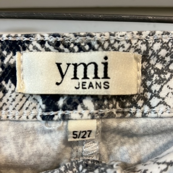 Black/White print jeans - Picture 3 of 4